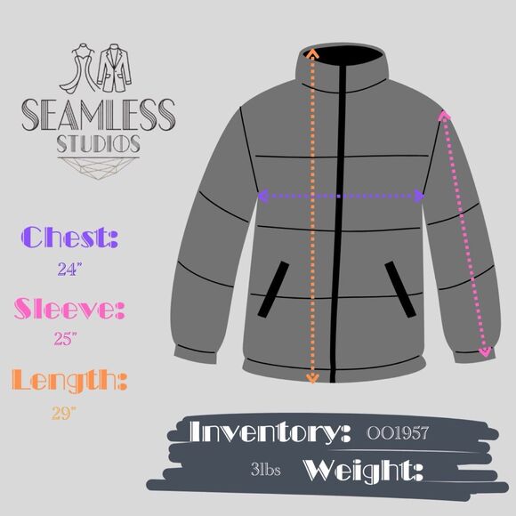 Volcom Men's XL Black Pinstriped Full Zip Sherpa Linen Hooded Jacket - Picture 7 of 7